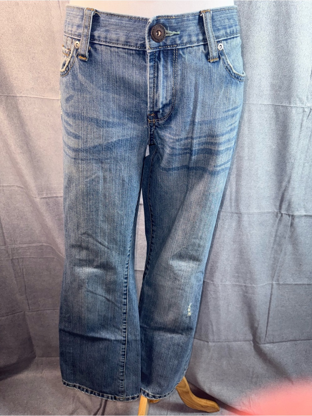 2307-American Eagle Outfitters Light Blue Bootcut Jeans